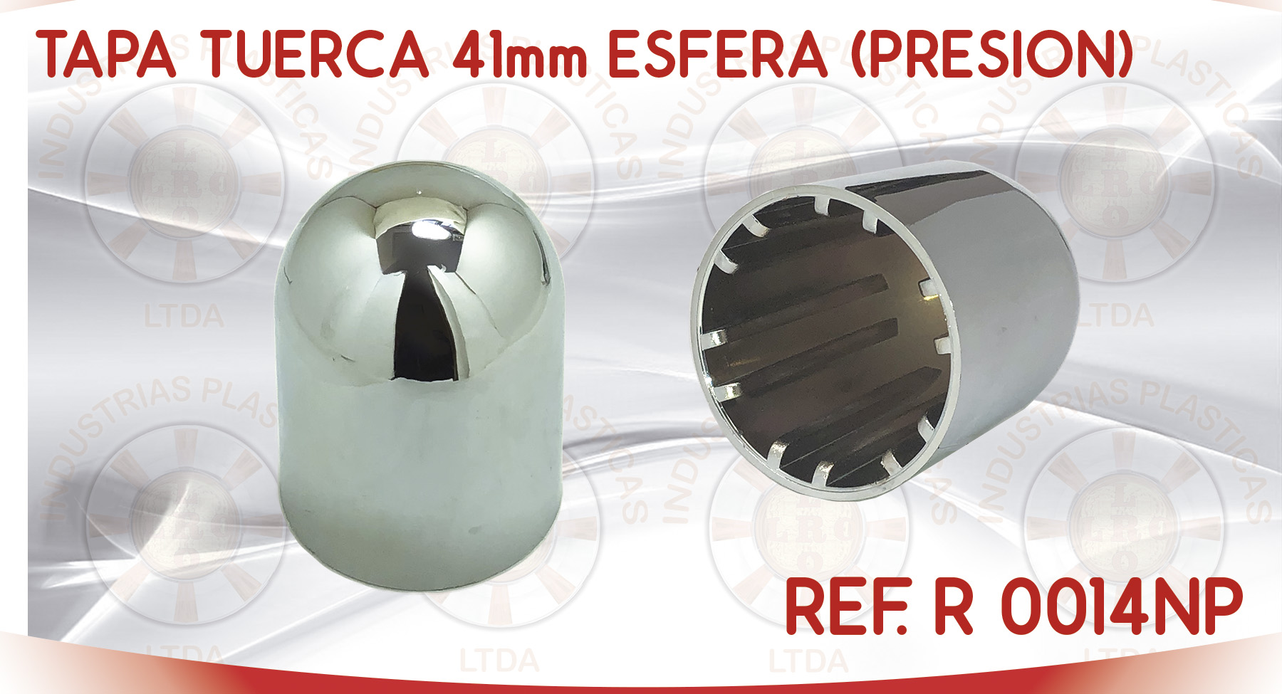 R 0014NP TAPA TUERCA 41mm ESFERA PRESION
